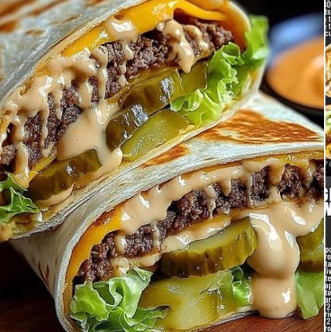 Bubba's Big Mac Wrap.