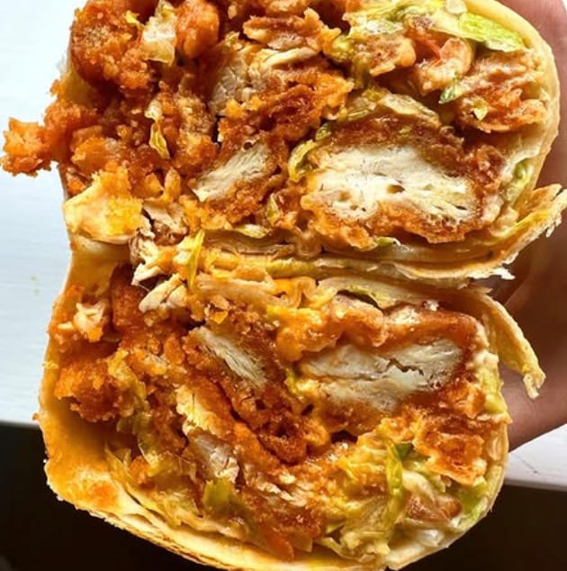 Buffalo Chicken Wrap.