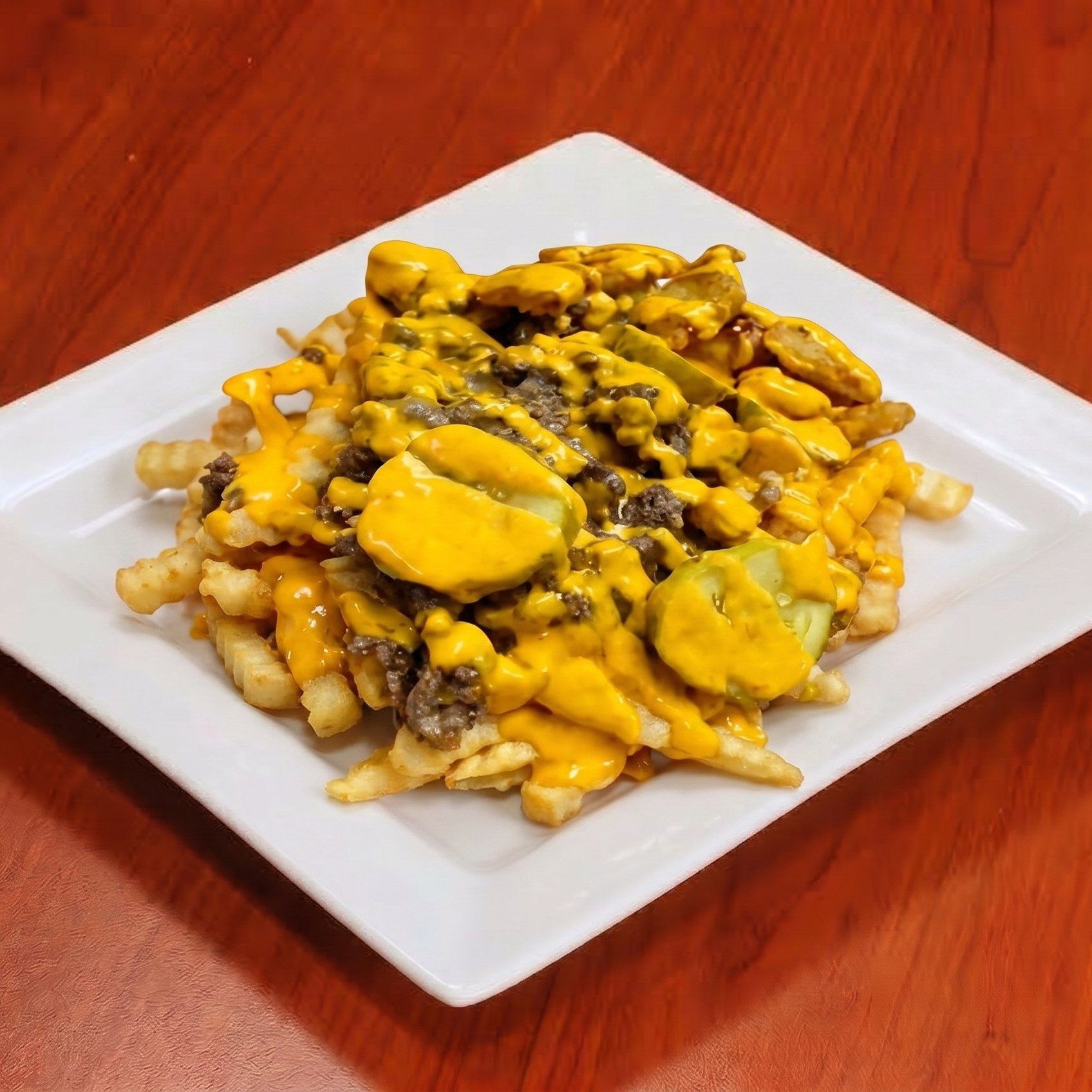 Bubba's Smash Fries.