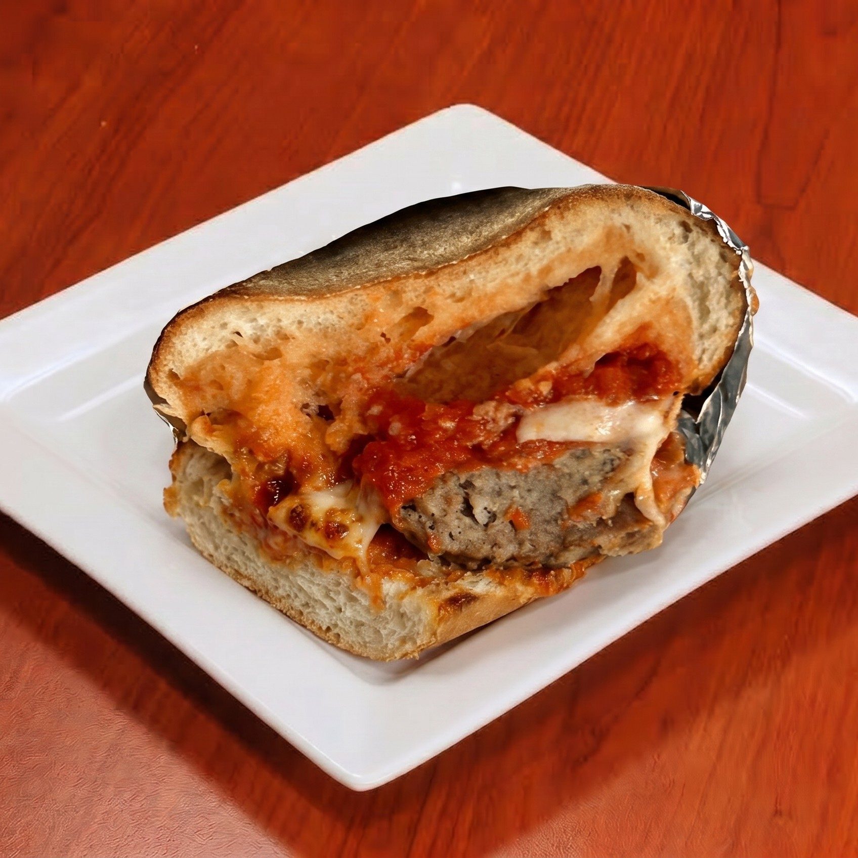 Meatball Parm Sub.