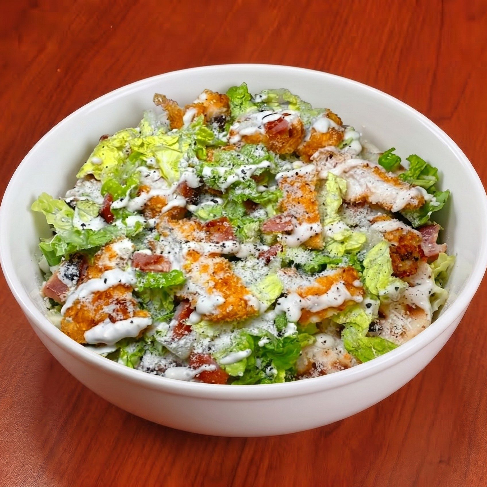Chicken Caesar Salad.